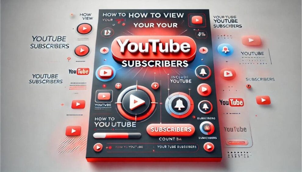 How to View Your YouTube Subscribers A Step-by-Step Guide