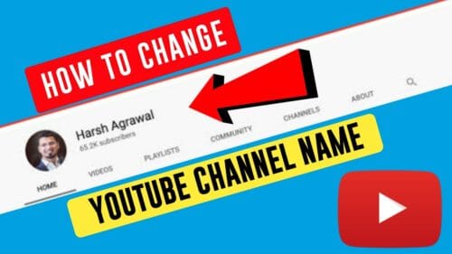 How Do You Change a YouTube Channel Name
