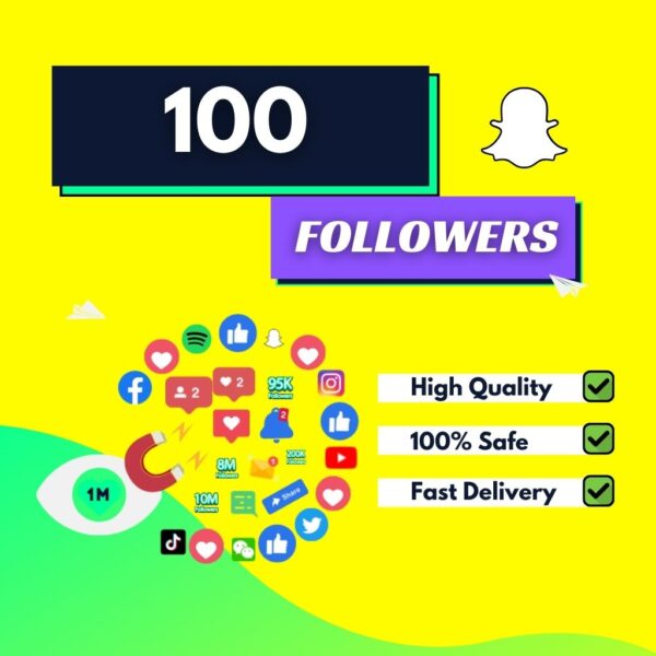 Buy 100 Snapchat followers