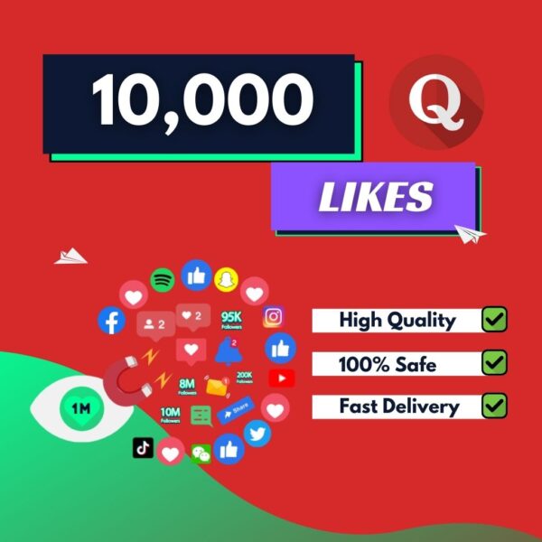 Buy 10000 Quora Likes