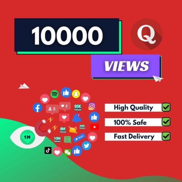 Buy 10000 Quora Views