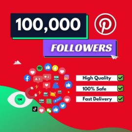 Buy 100000 Pinterest Followers