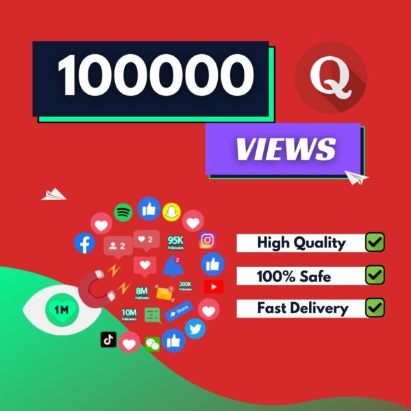 Buy 100000 Quora Views