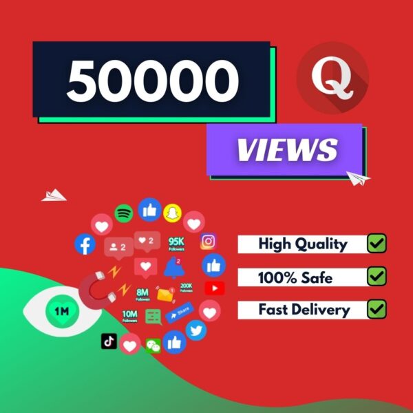 Buy 50000 Quora Views