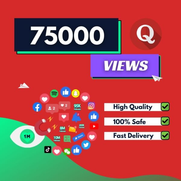 Buy 75000 Quora Views