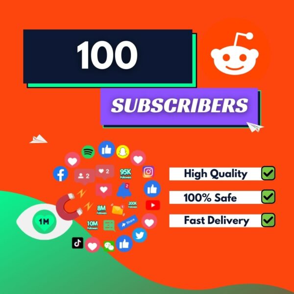 Buy 100 Reddit Subscribers