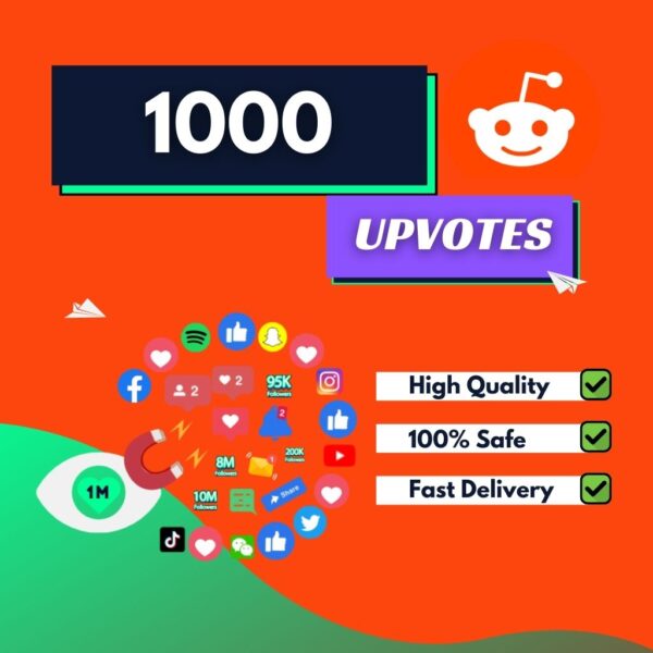 Buy 1000 Reddit Upvotes