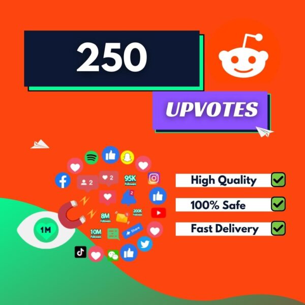 Buy 250 Reddit Upvotes