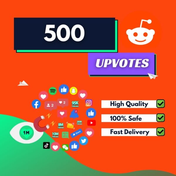 Buy 500 Reddit Upvotes