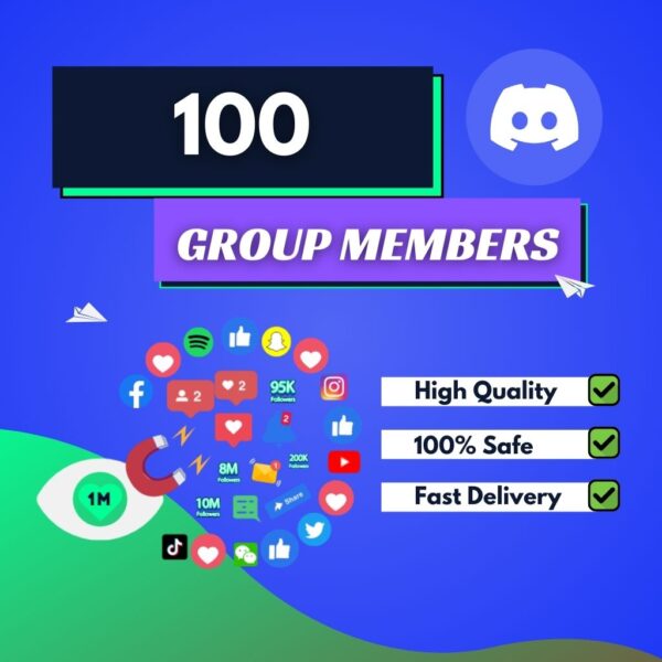 Buy 100 Discord Group Members